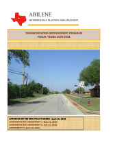 Abilene MPO FY 2025-2028 TIP Amend 3